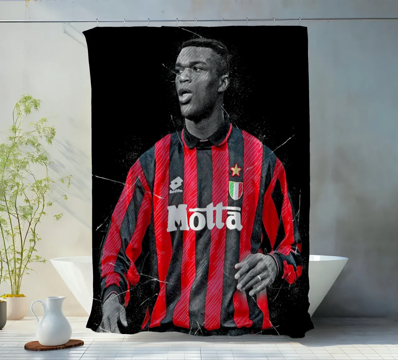 Marcel Desailly tenda da doccia da tenten