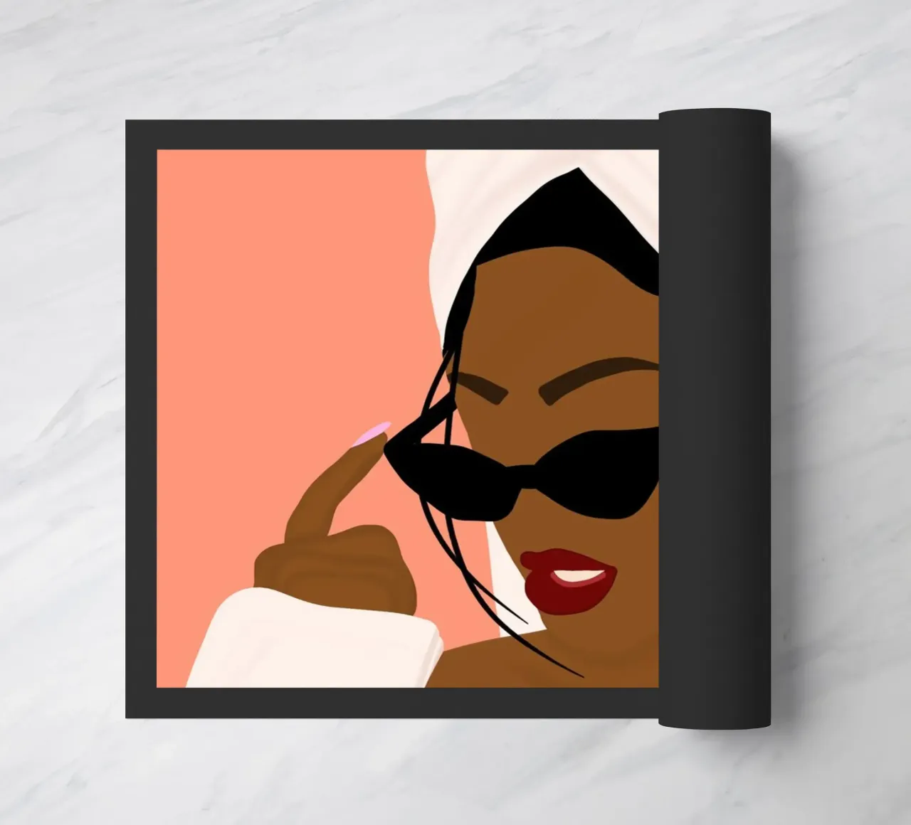 Afro Idyllic zerbino da Mathudace Créas