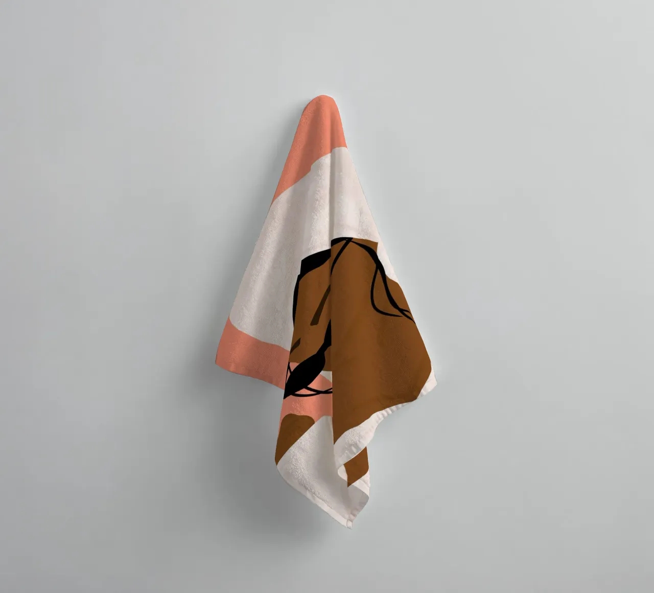 Afro Idyllic towel by Mathudace Créas