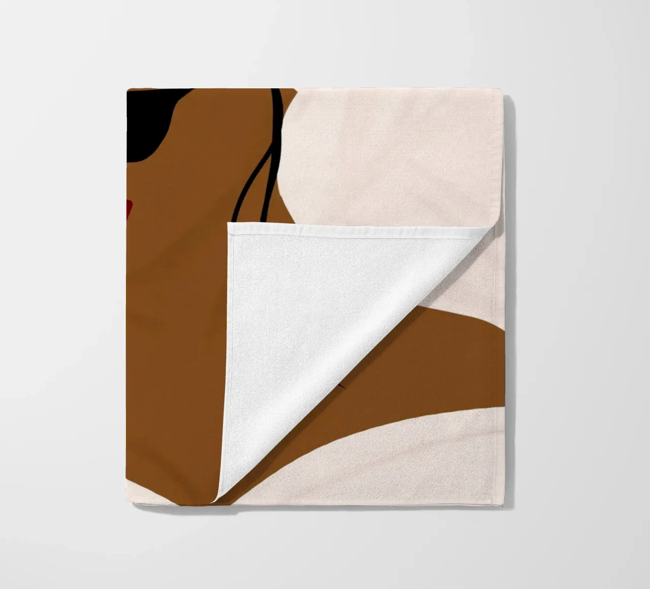 Afro Idyllic telo mare da Mathudace Créas