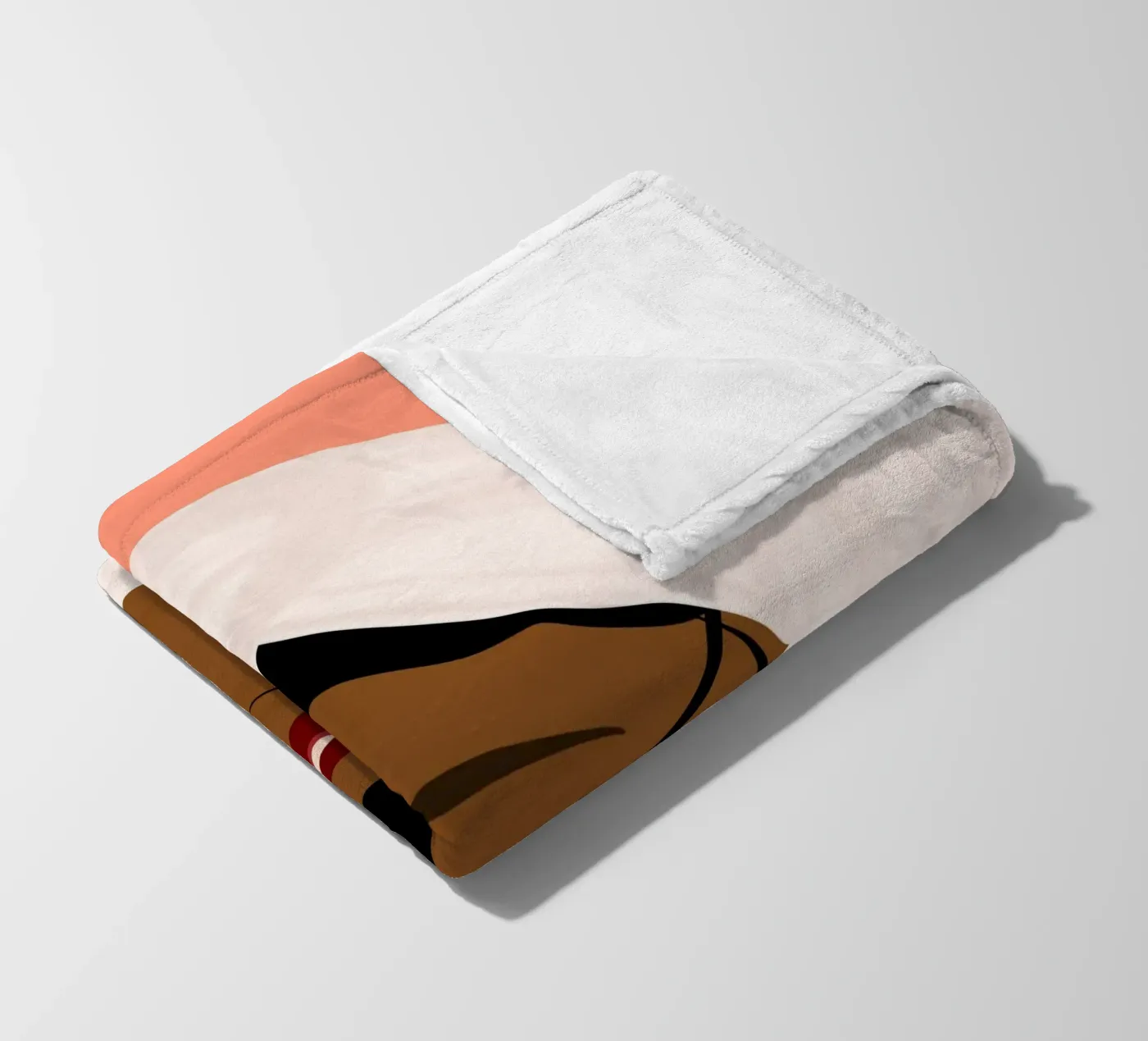 Afro Idyllic Fleecedecke von Mathudace Créas