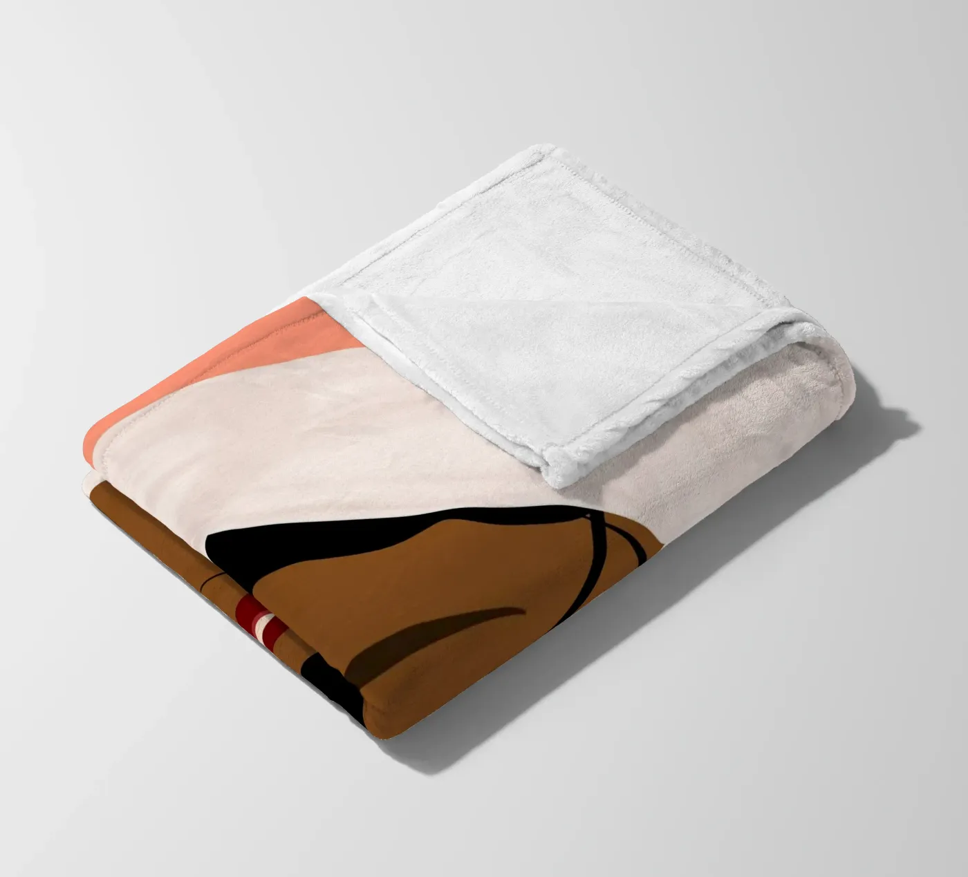 Afro Idyllic Fleecedecke von Mathudace Créas