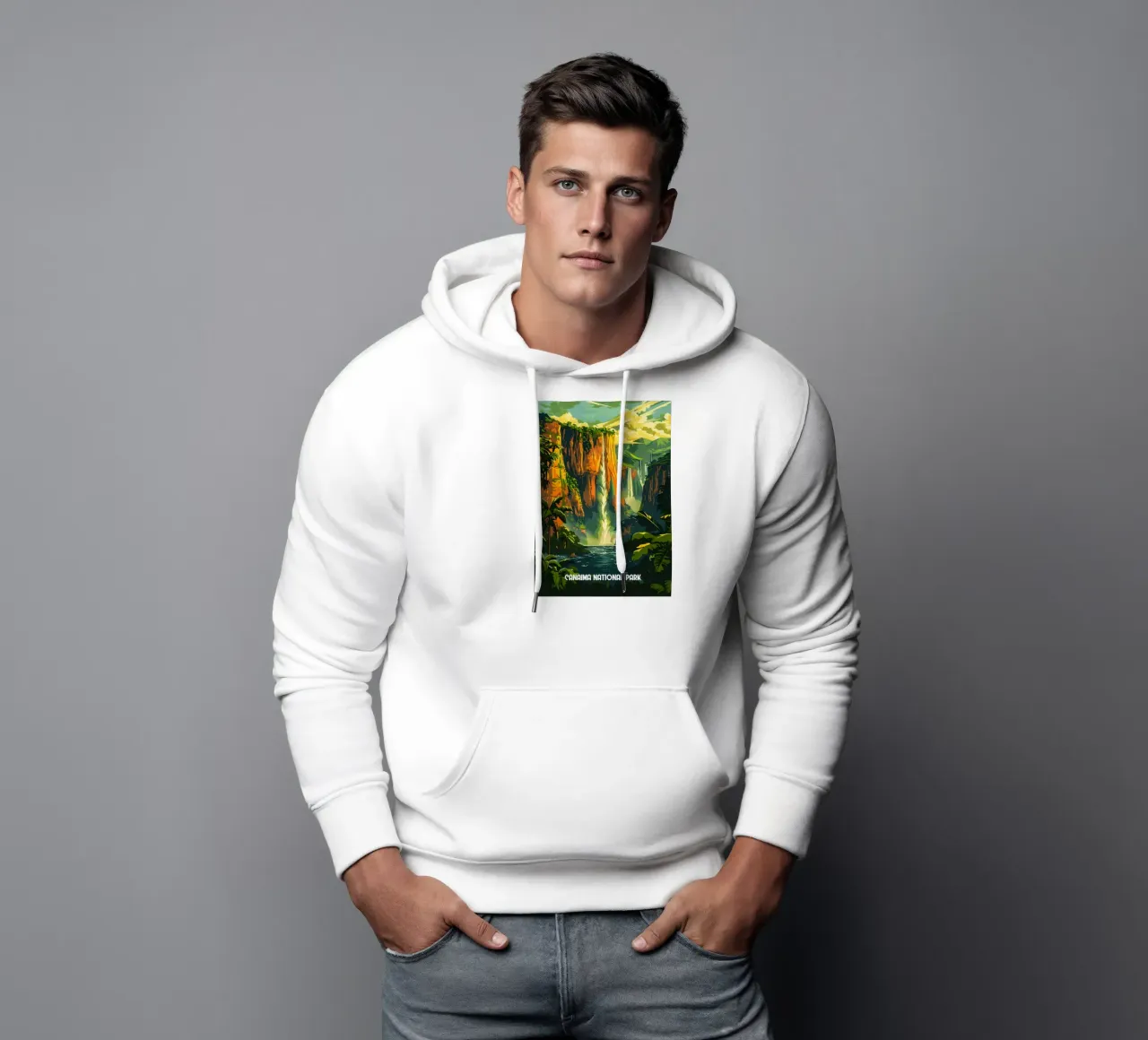 Canaima National Park felpa con cappuccio da Travelstudio