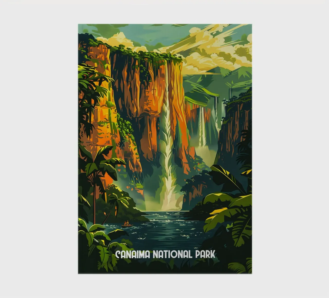 Canaima National Park notebook by Travelstudio