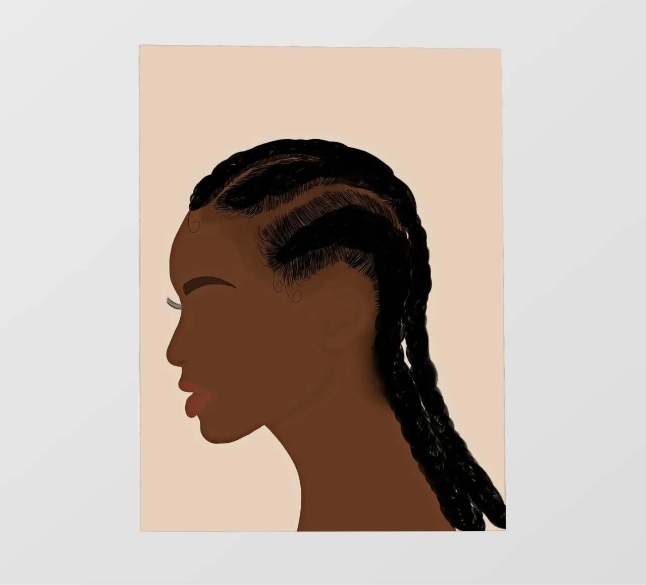 Afro Patti telo in pvc da Mathudace Créas