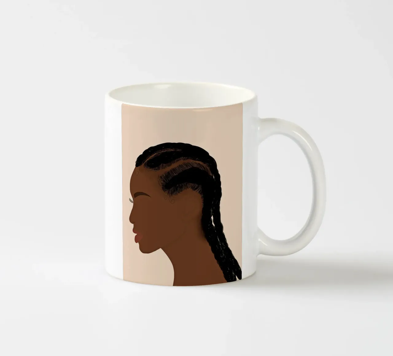 Afro Patti tazza in ceramica da Mathudace Créas