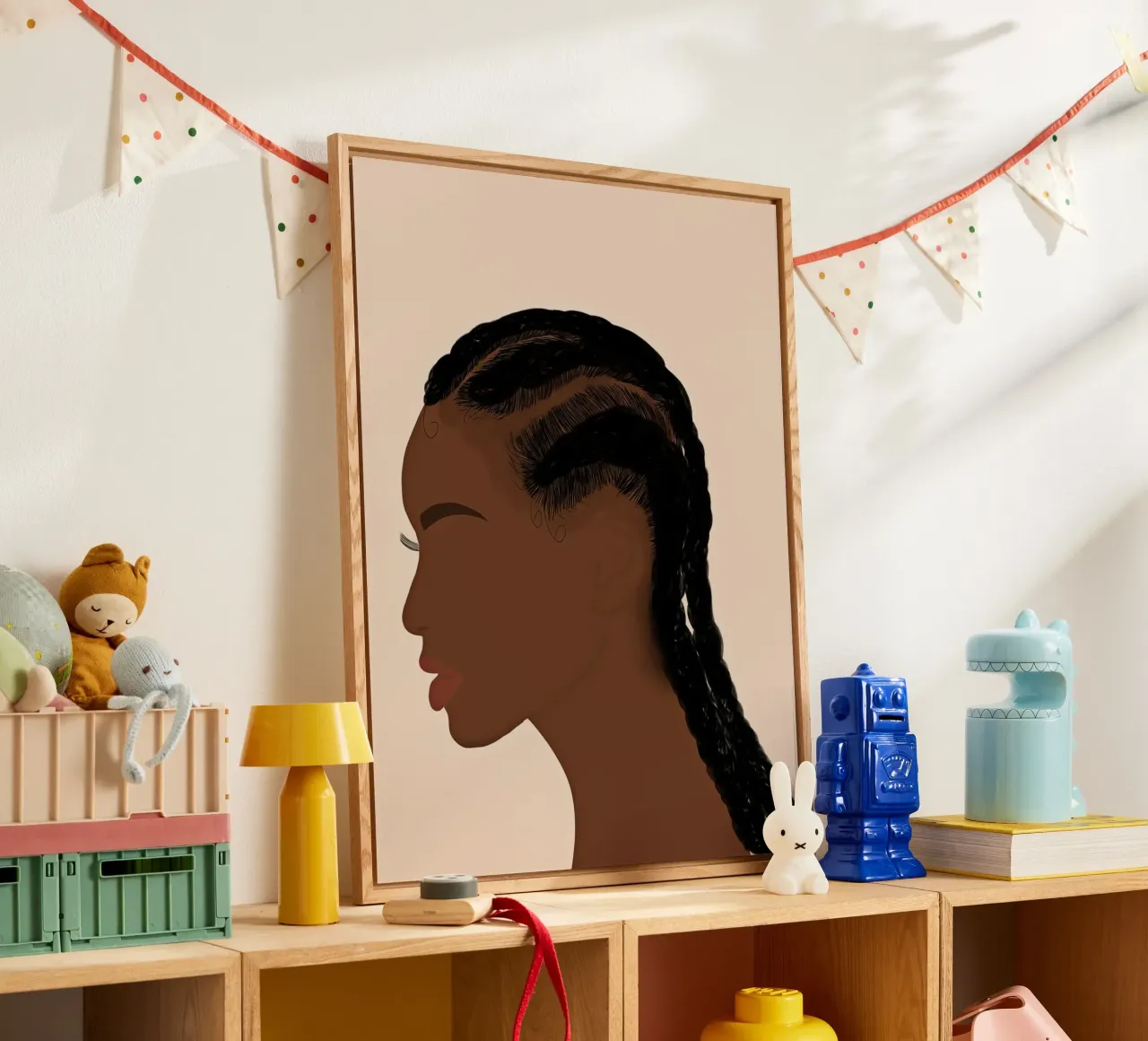 Afro Patti plexiglass da Mathudace Créas