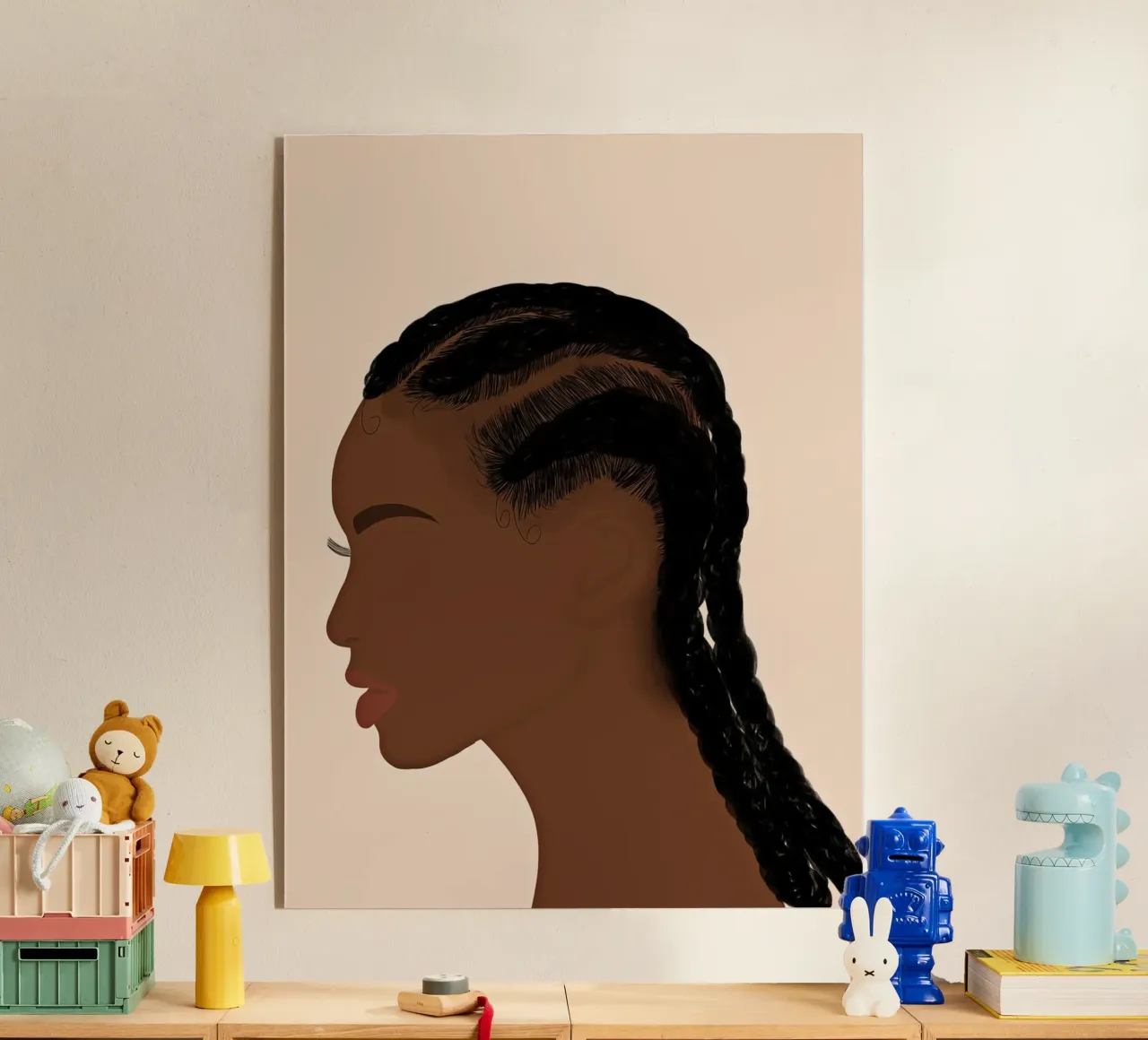 Afro Patti plexiglass da Mathudace Créas