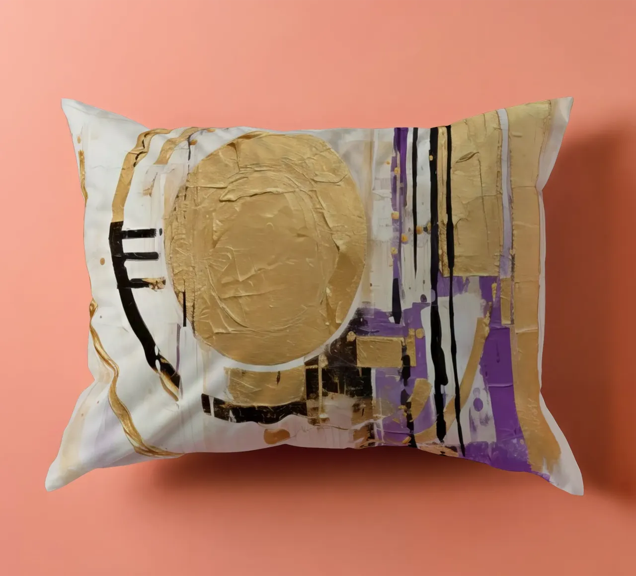 ABSTRAKTE KUNST Partylaune cuscino da Melanie Viola