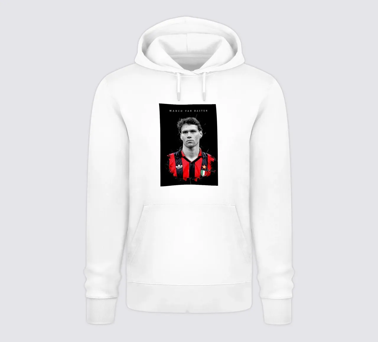Marco van Basten felpa con cappuccio da tenten