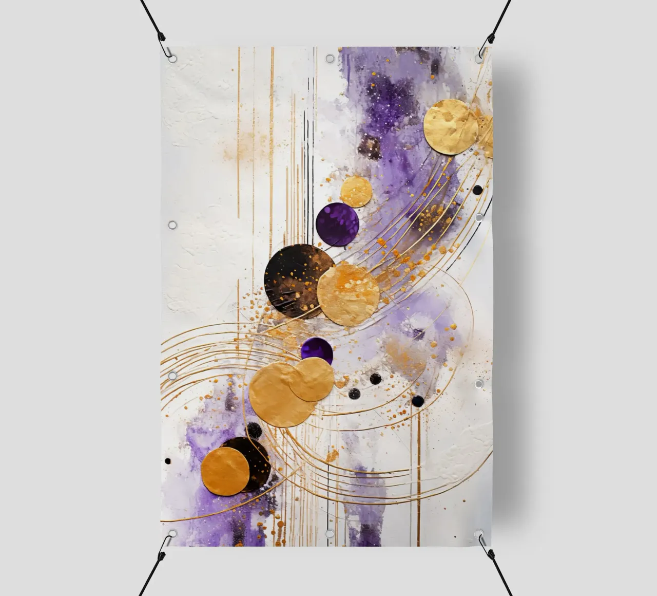 ABSTRAKTE KUNST Piacere telo in pvc da Melanie Viola