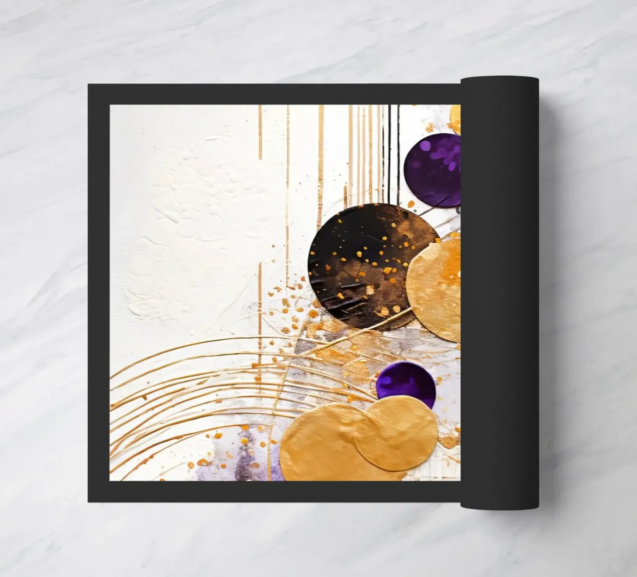 ABSTRAKTE KUNST Piacere zerbino da Melanie Viola