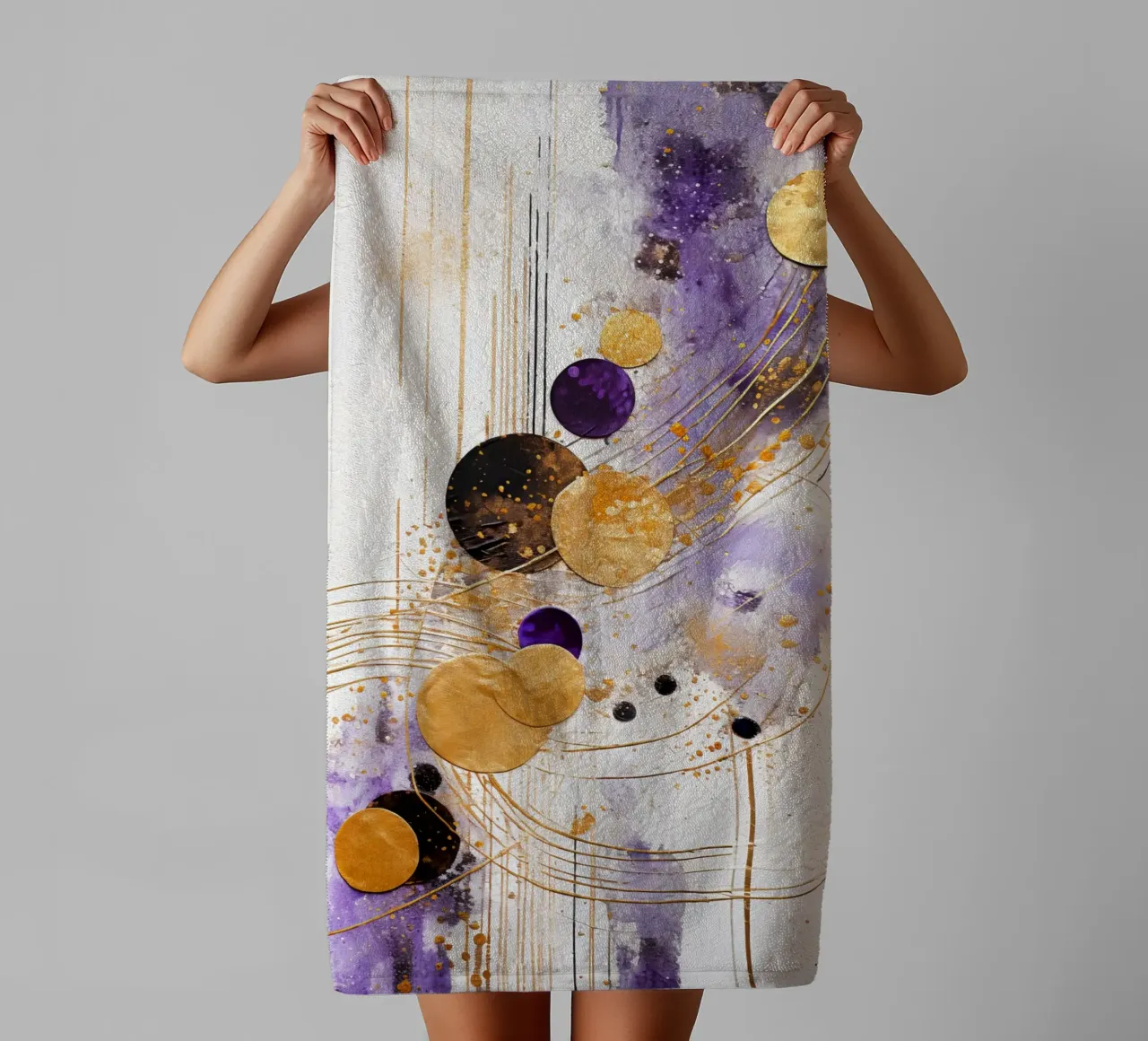 ABSTRAKTE KUNST Piacere asciugamano da bagno da Melanie Viola