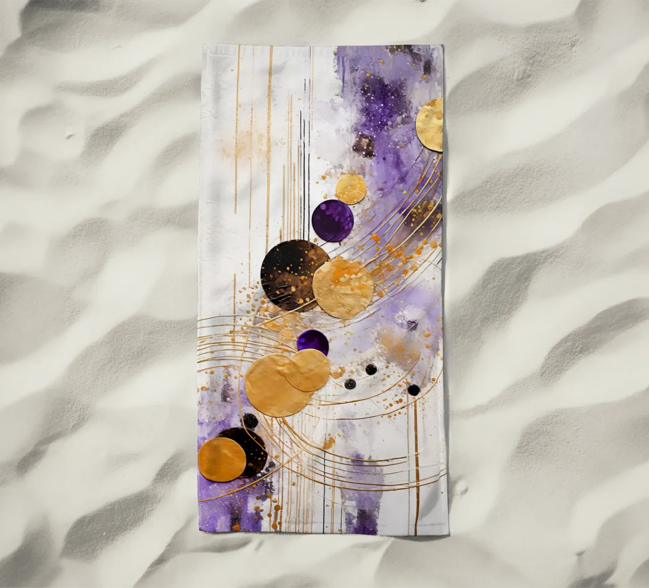 ABSTRAKTE KUNST Piacere telo mare da Melanie Viola