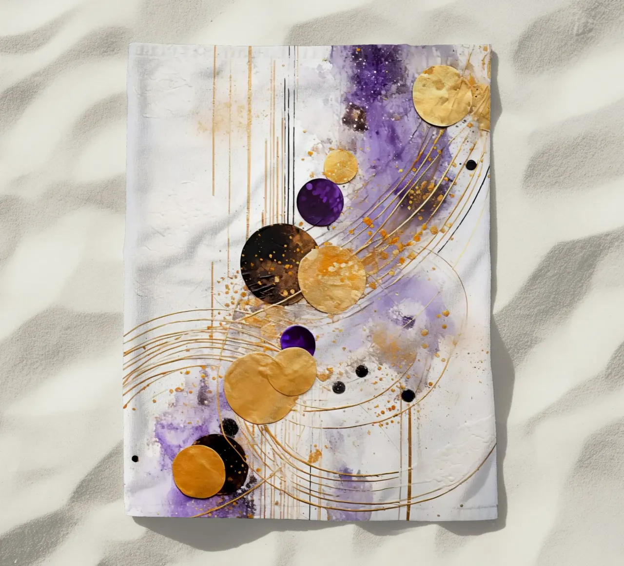 ABSTRAKTE KUNST Piacere telo mare da Melanie Viola