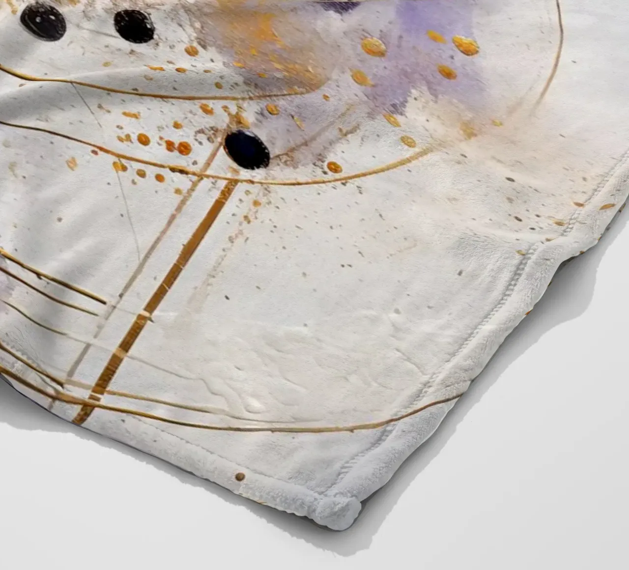 ABSTRAKTE KUNST Piacere coperta in pile da Melanie Viola