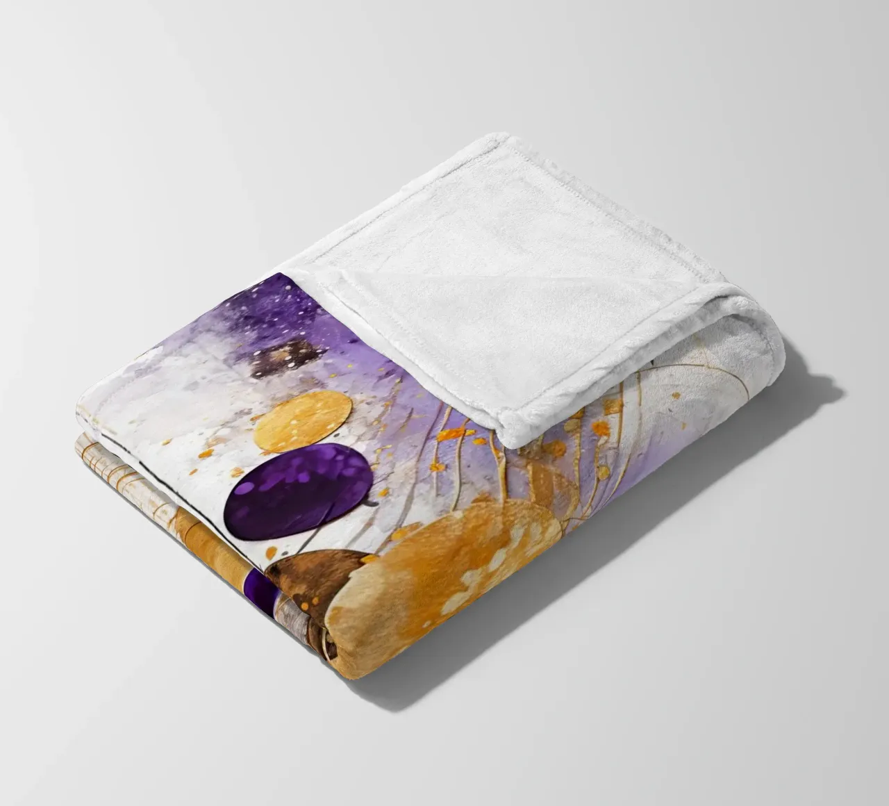 ABSTRAKTE KUNST Piacere coperta in pile da Melanie Viola