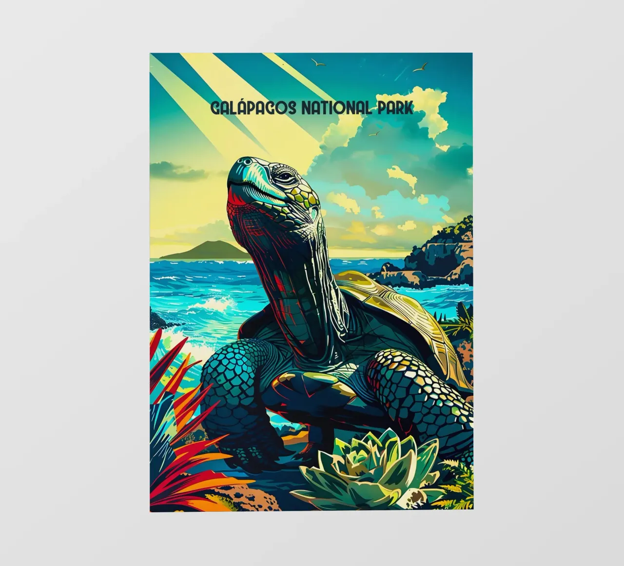 Galápagos National Park pellicola backlit da Travelstudio