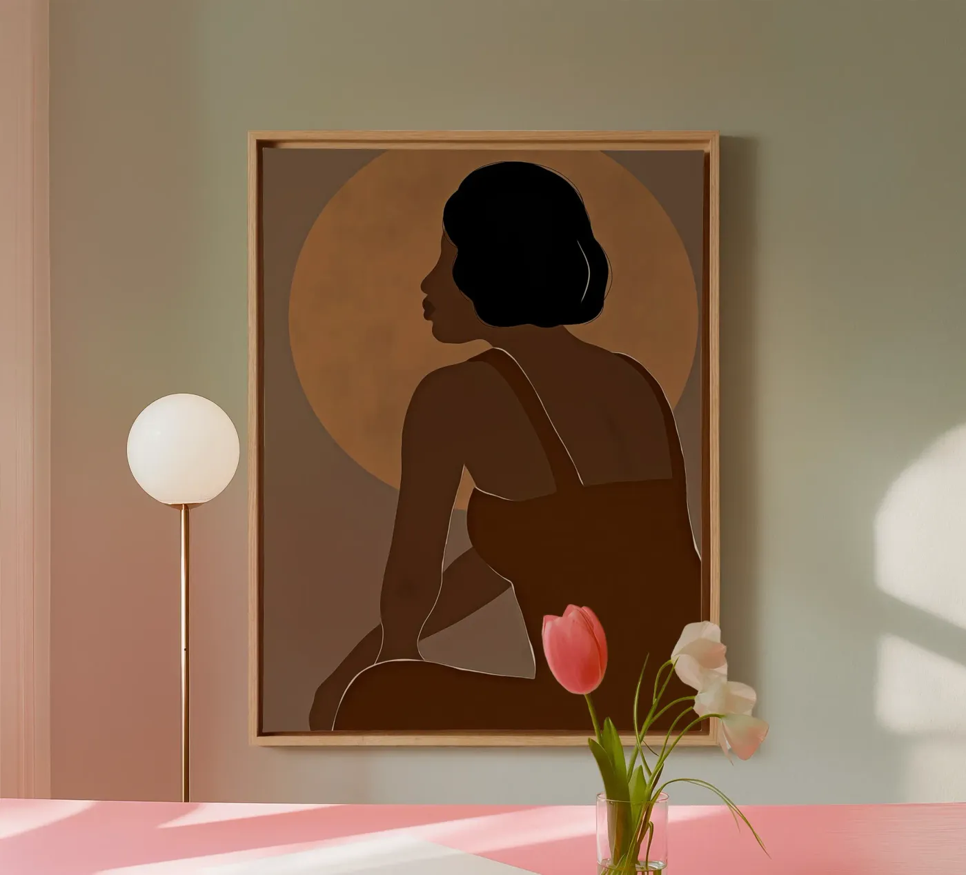 Afro Aromas tela da Mathudace Créas