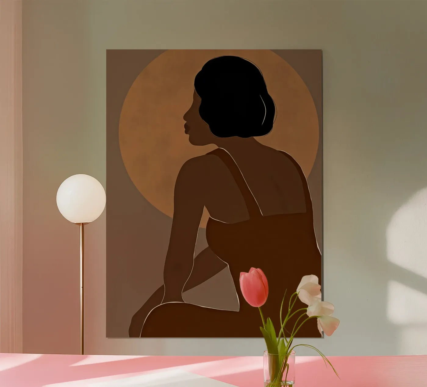 Afro Aromas poster van Mathudace Créas