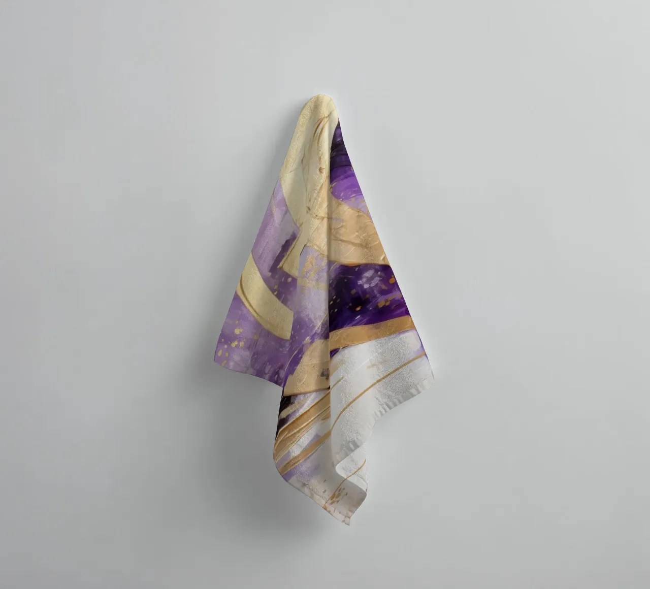 L'ART ABSTRACTUEL Chargé d'énergie serviette de bain de Melanie Viola