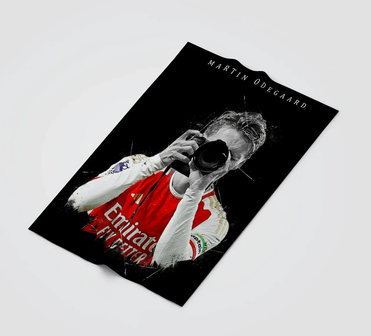 Martin Odegaard coperta in pile da tenten