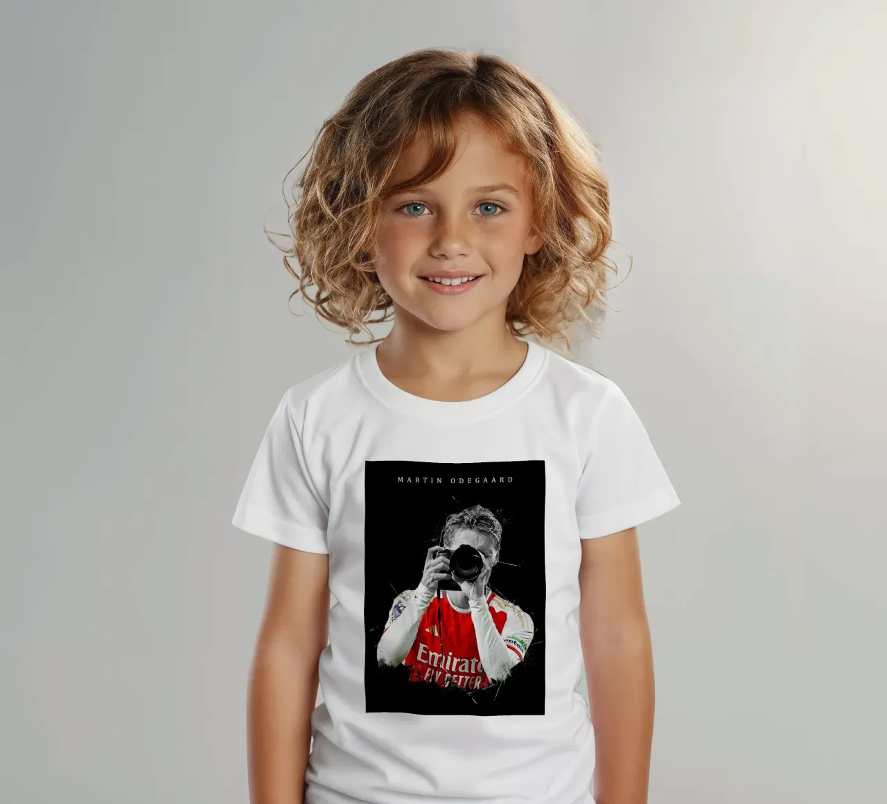 Martin Odegaard t-shirt bambini da tenten