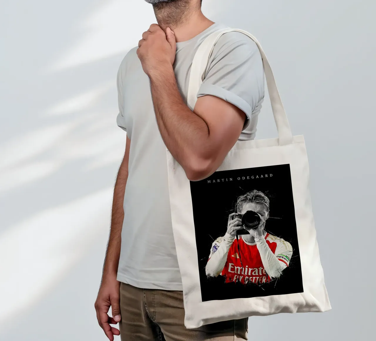 Martin Odegaard tote bag by tenten
