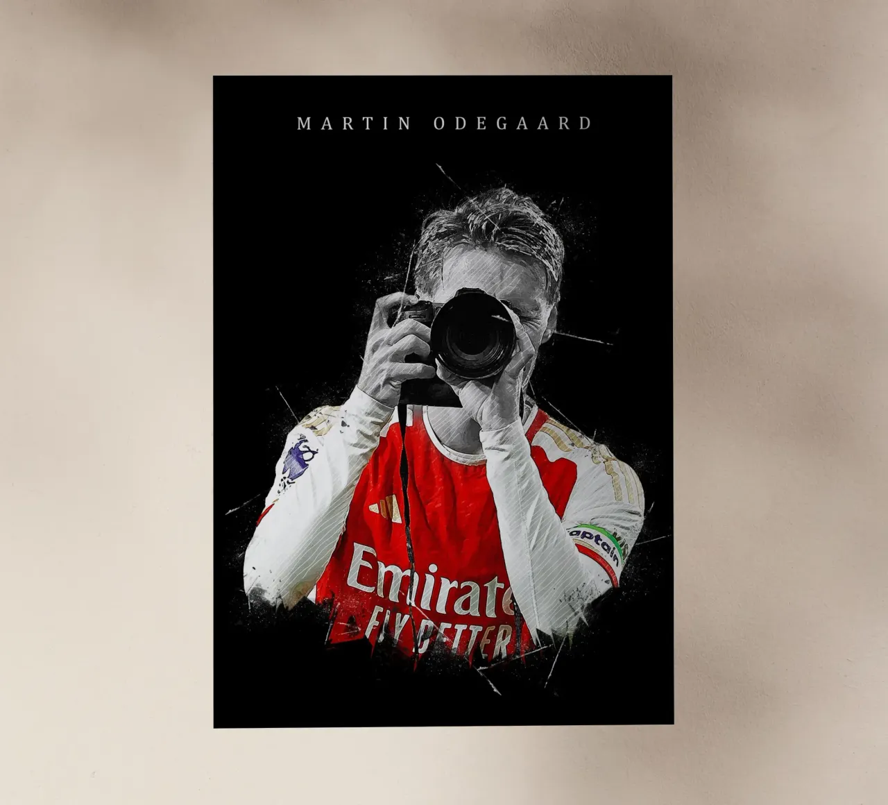 Martin Odegaard pellicola backlit da tenten