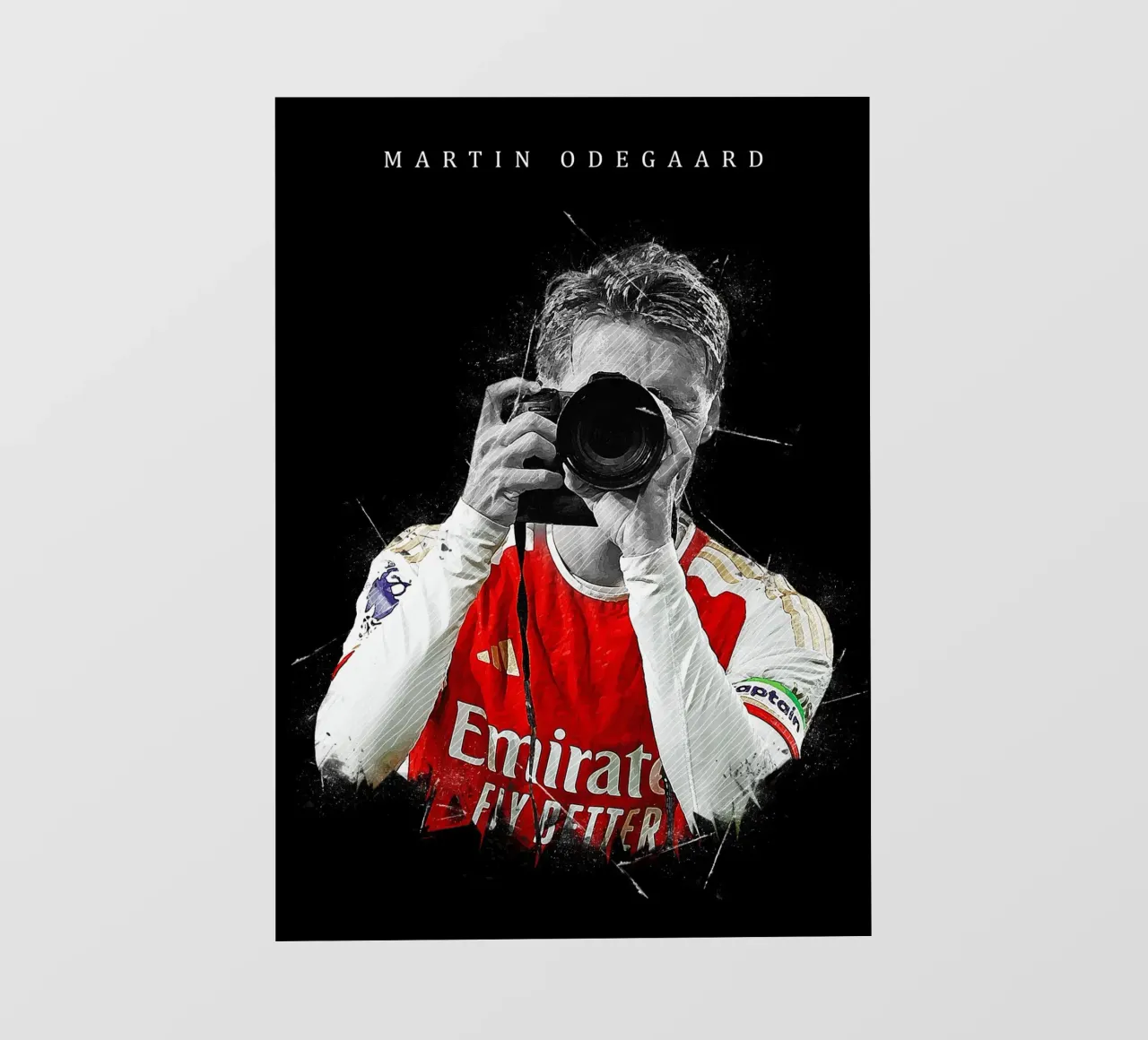 Martin Odegaard PVC Plane von tenten