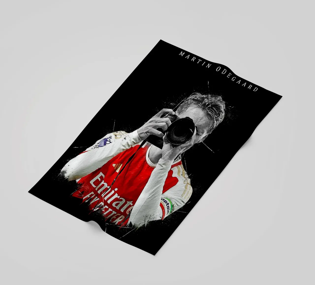 Martin Odegaard beach towel by tenten