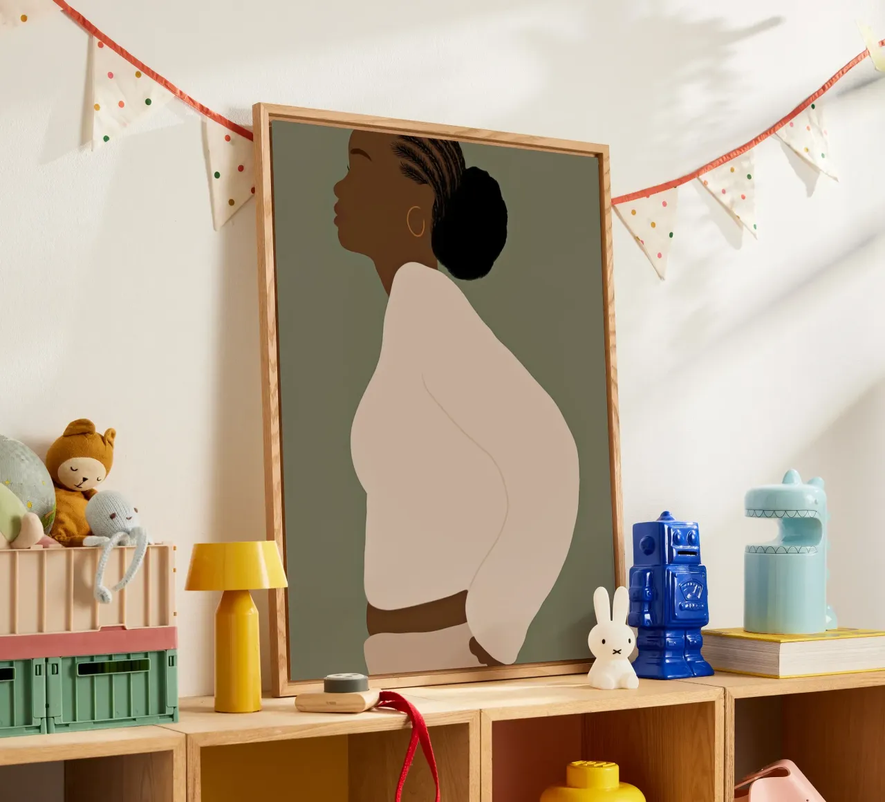 Afro Akua plexiglass da Mathudace Créas