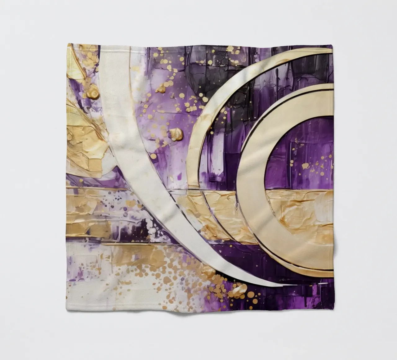 ABSTRACT ART Momentum coperta in pile da Melanie Viola