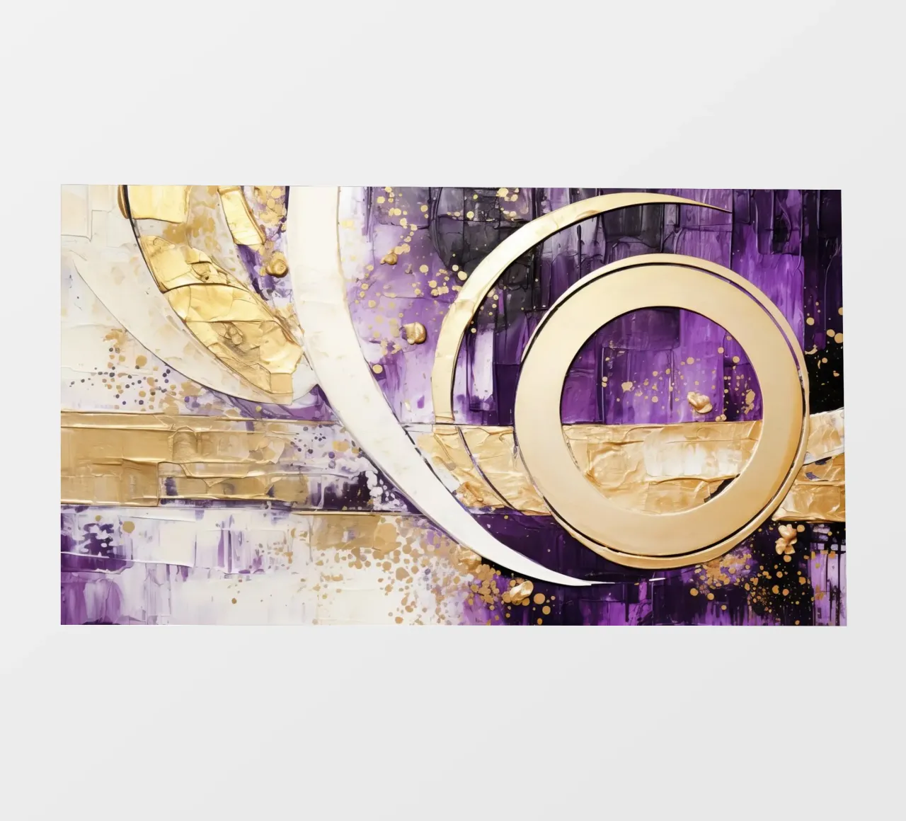 ABSTRACT ART Momentum telo in pvc da Melanie Viola