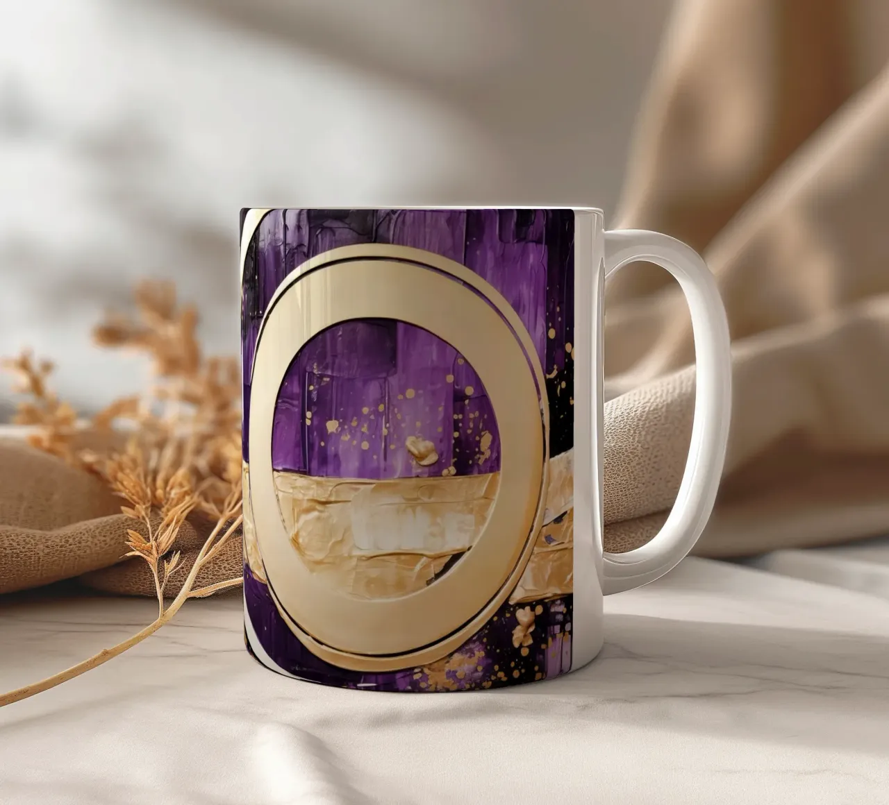 ABSTRACT ART Momentum tazza in ceramica da Melanie Viola