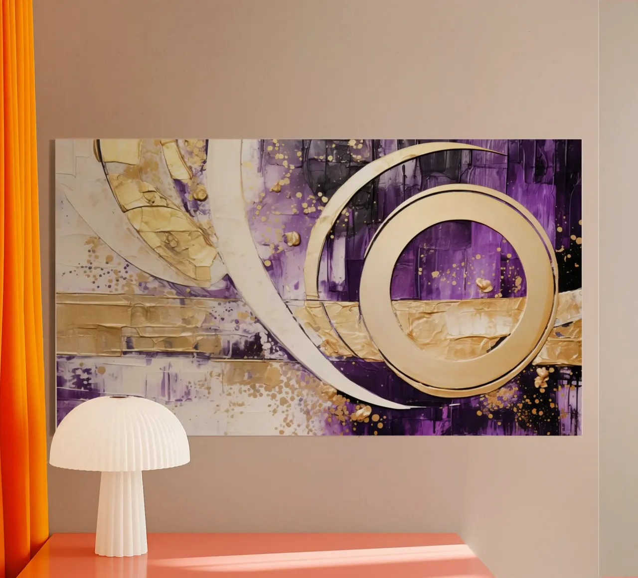 ABSTRACT ART Momentum plexiglass da Melanie Viola