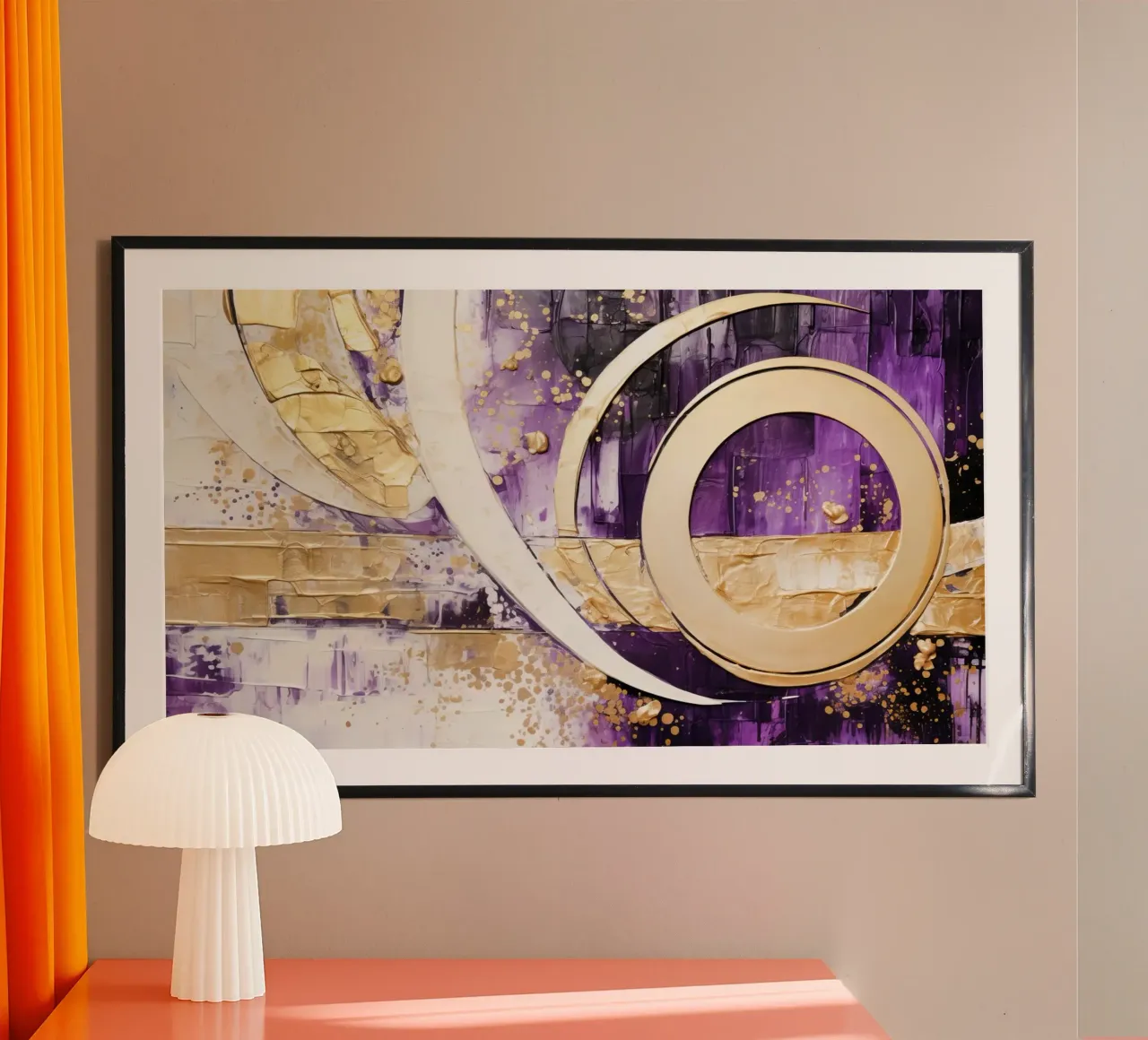 ABSTRACT ART Momentum carta hahnemühle da Melanie Viola