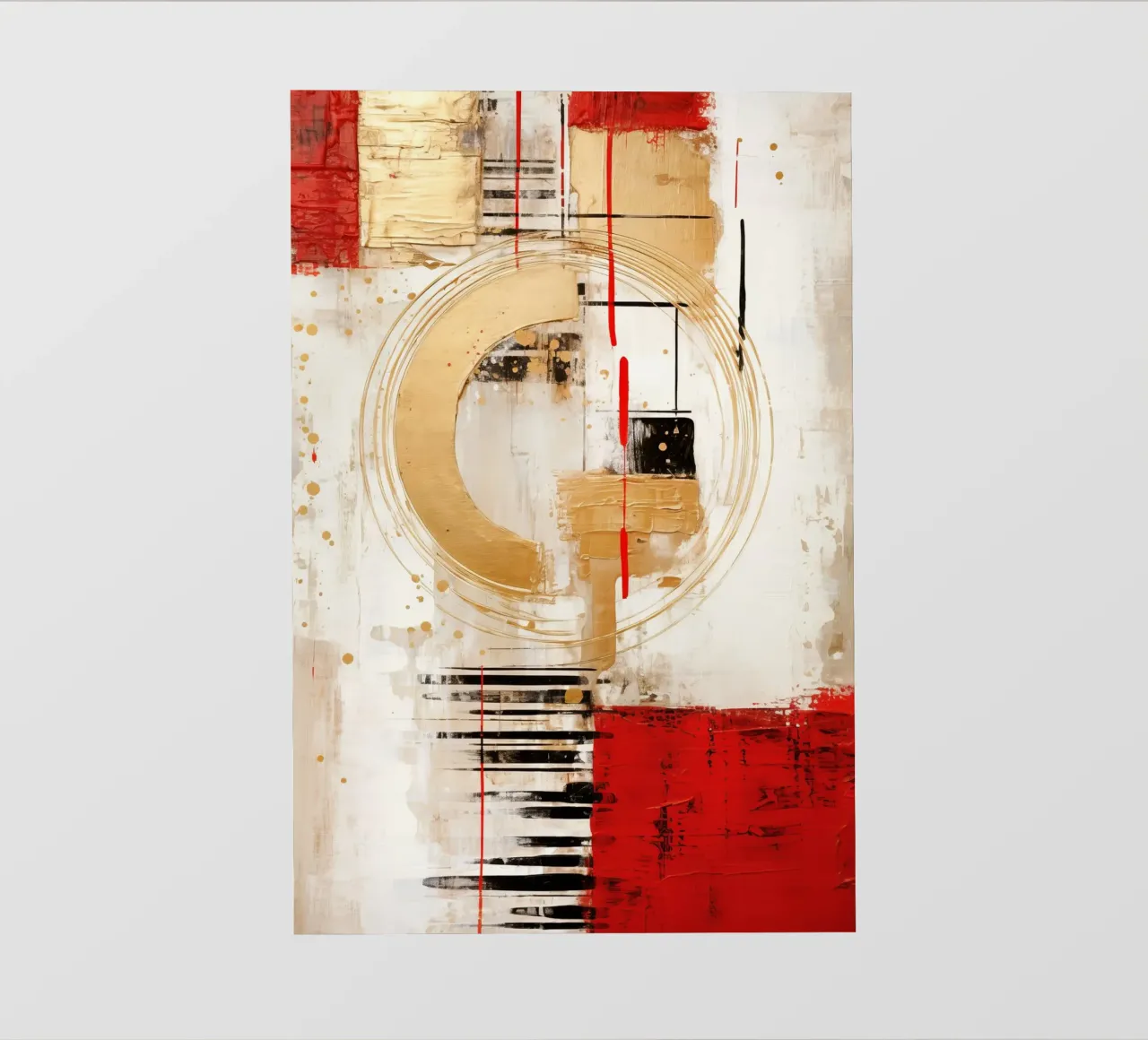 ABSTRACT ART Tensione atmosferica pellicola backlit da Melanie Viola
