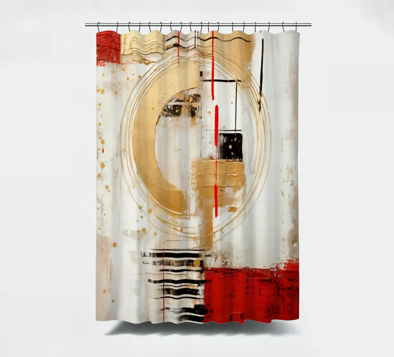 ABSTRACT ART Tensione atmosferica tenda da doccia da Melanie Viola