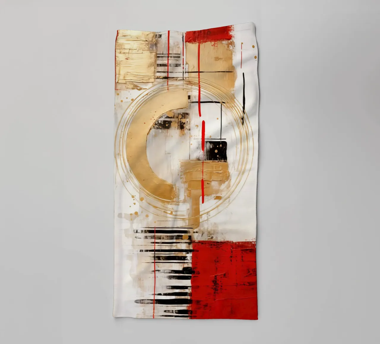 ABSTRACT ART Tensione atmosferica asciugamano da bagno da Melanie Viola