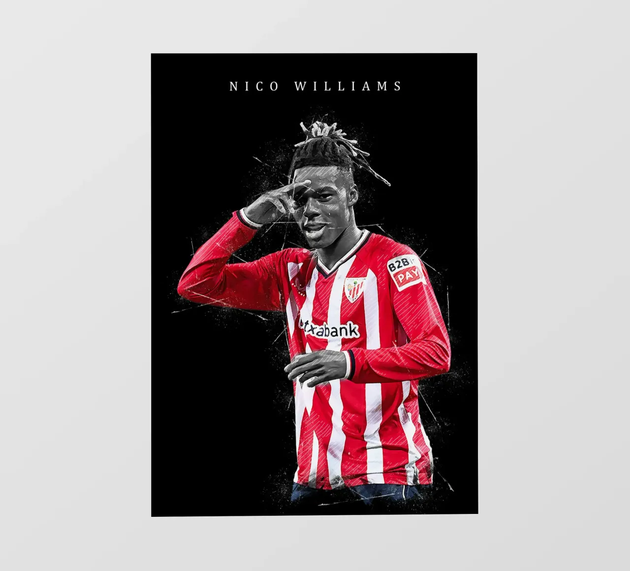 Nico Williams 1 telo in pvc da tenten