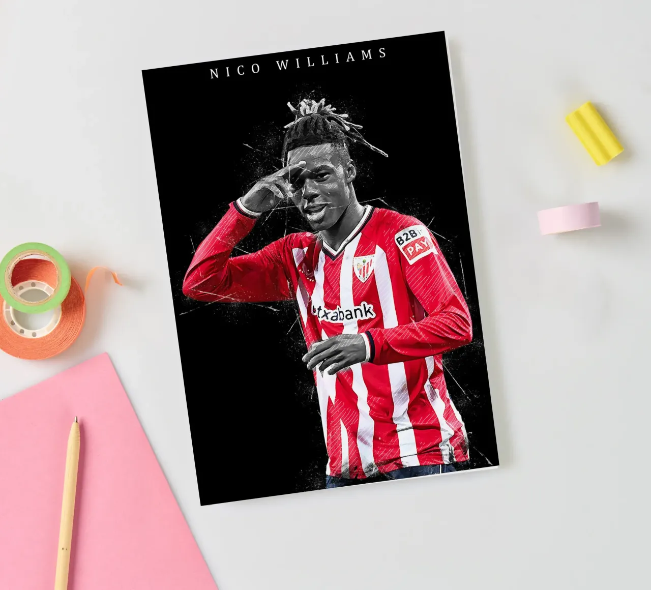 Nico Williams 1 notebook by tenten