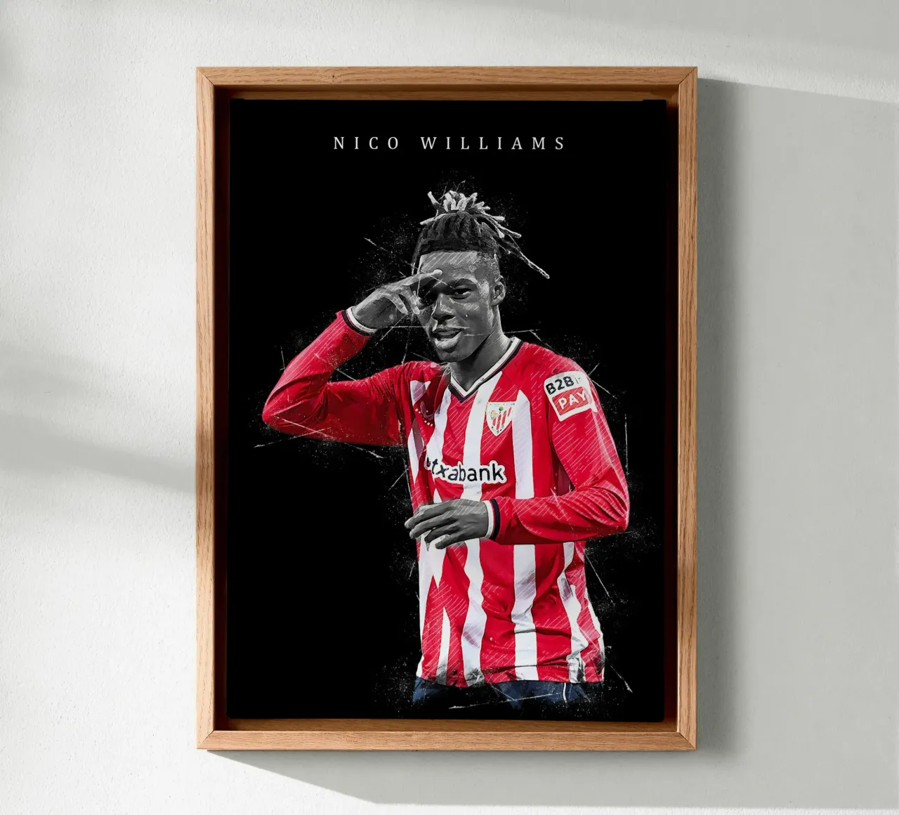 Nico Williams 1 canvas by tenten