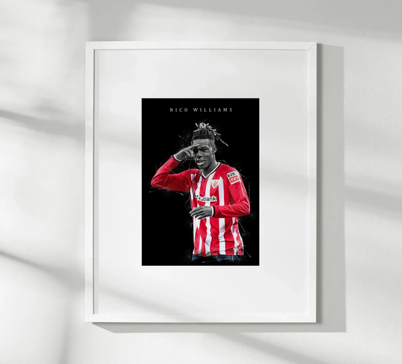 Nico Williams 1 carta hahnemühle da tenten