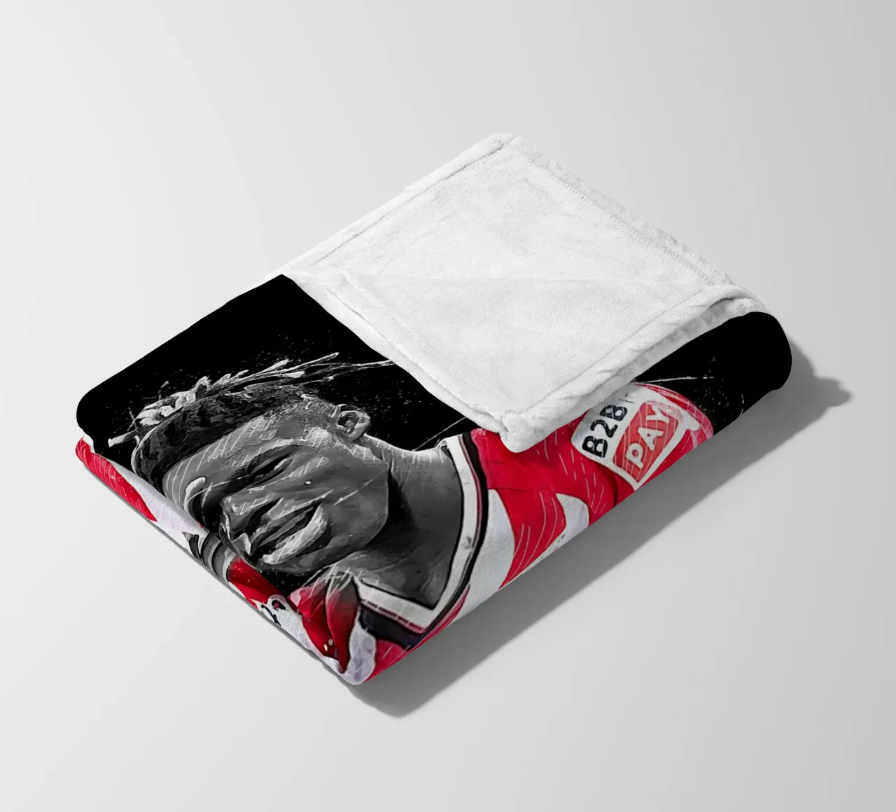 Nico Williams 1 coperta in pile da tenten