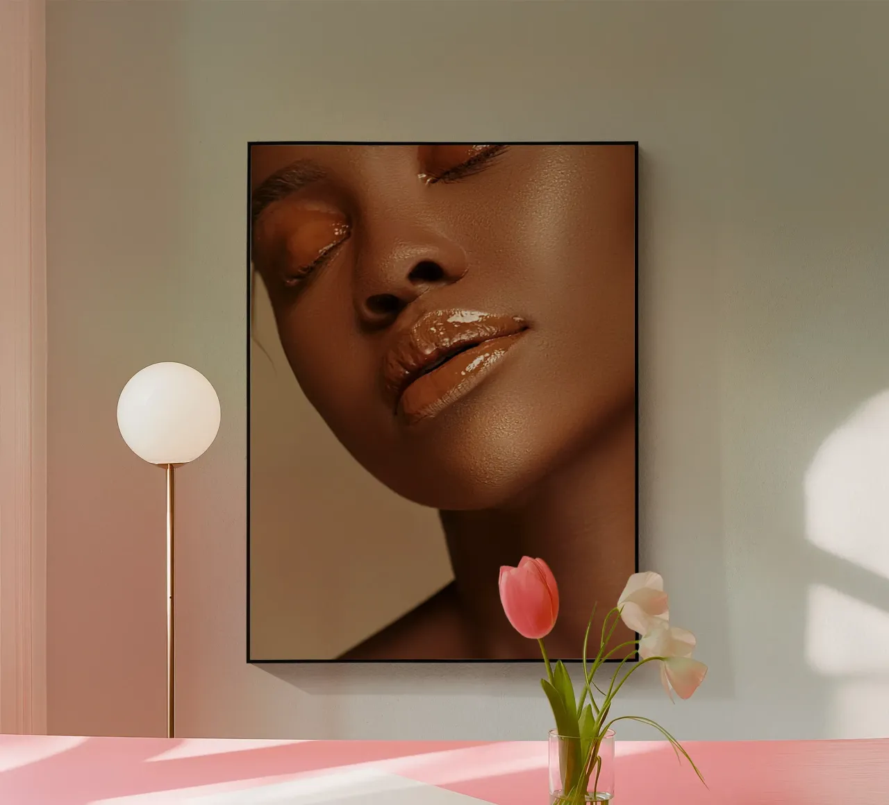 Afro Relics plexiglass da Mathudace Créas