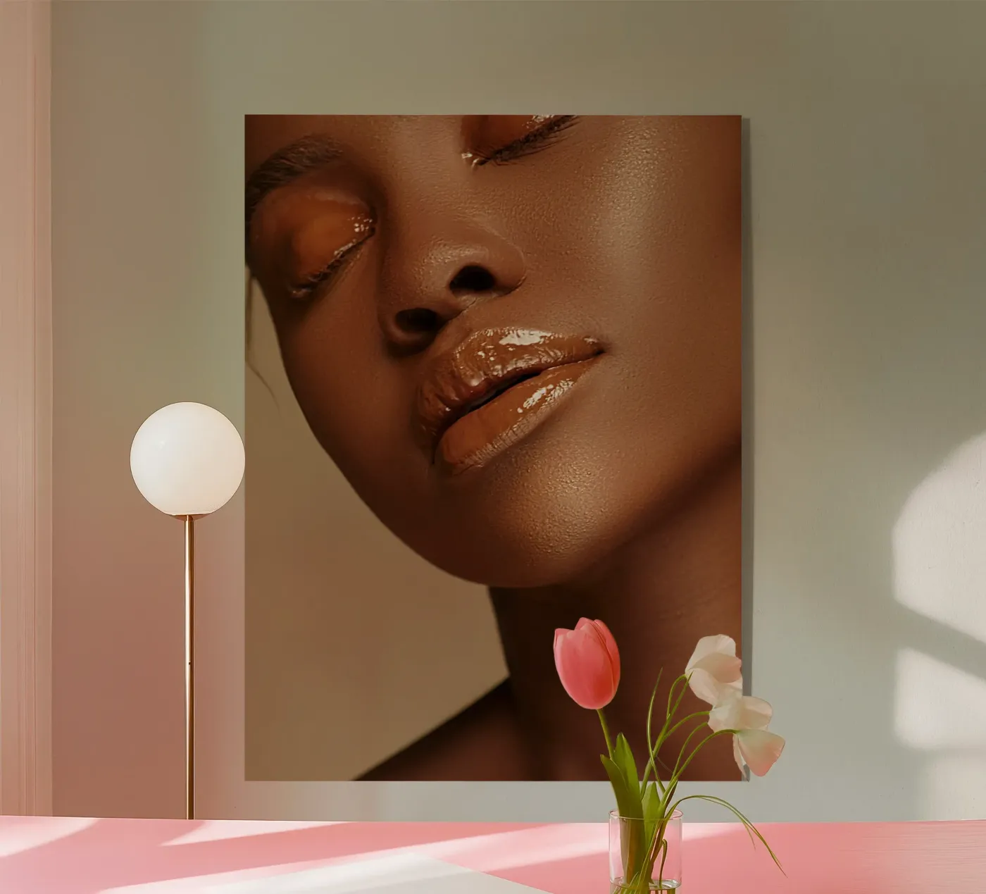 Afro Relics plexiglass da Mathudace Créas