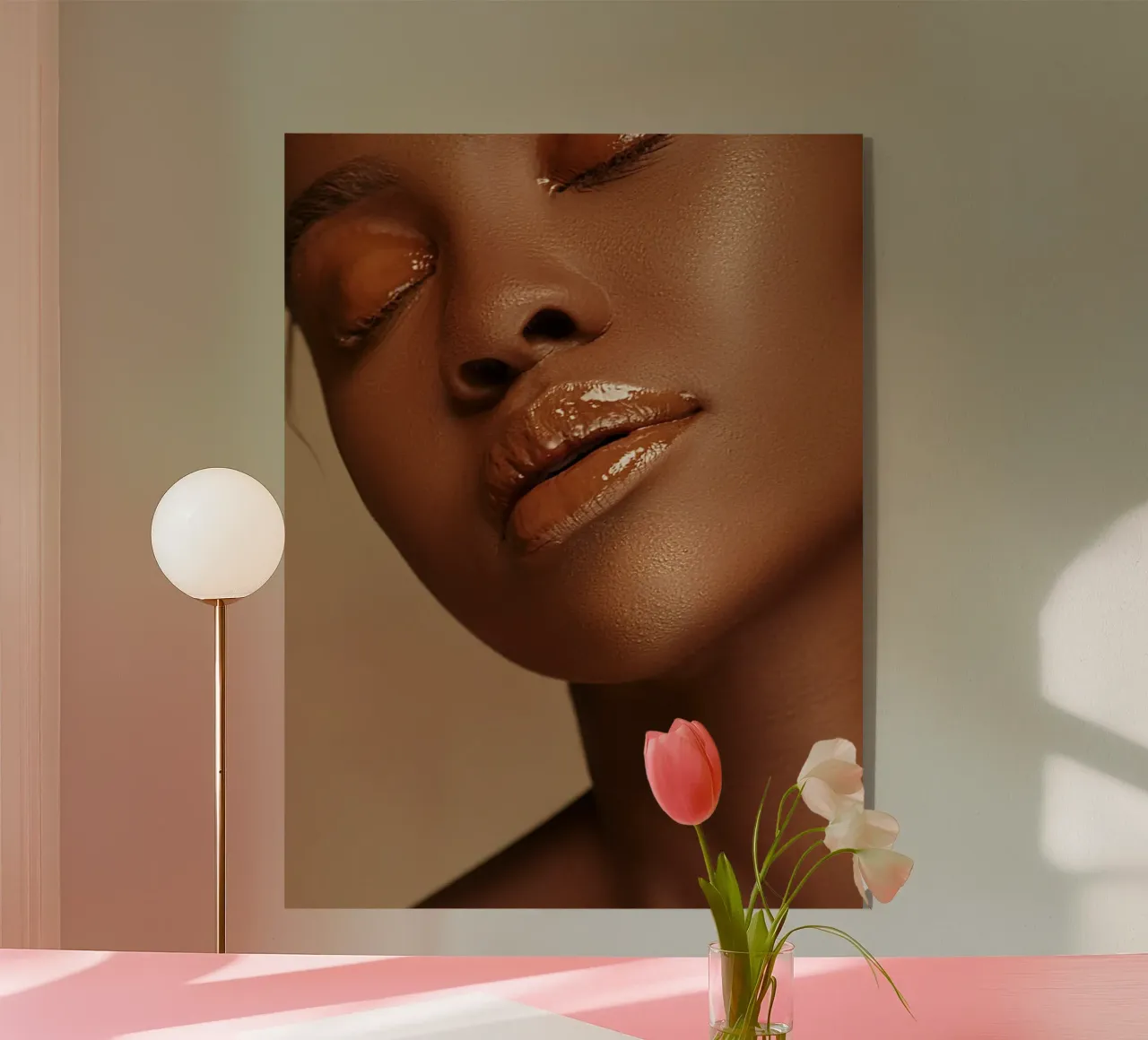 Afro Relics plexiglass da Mathudace Créas