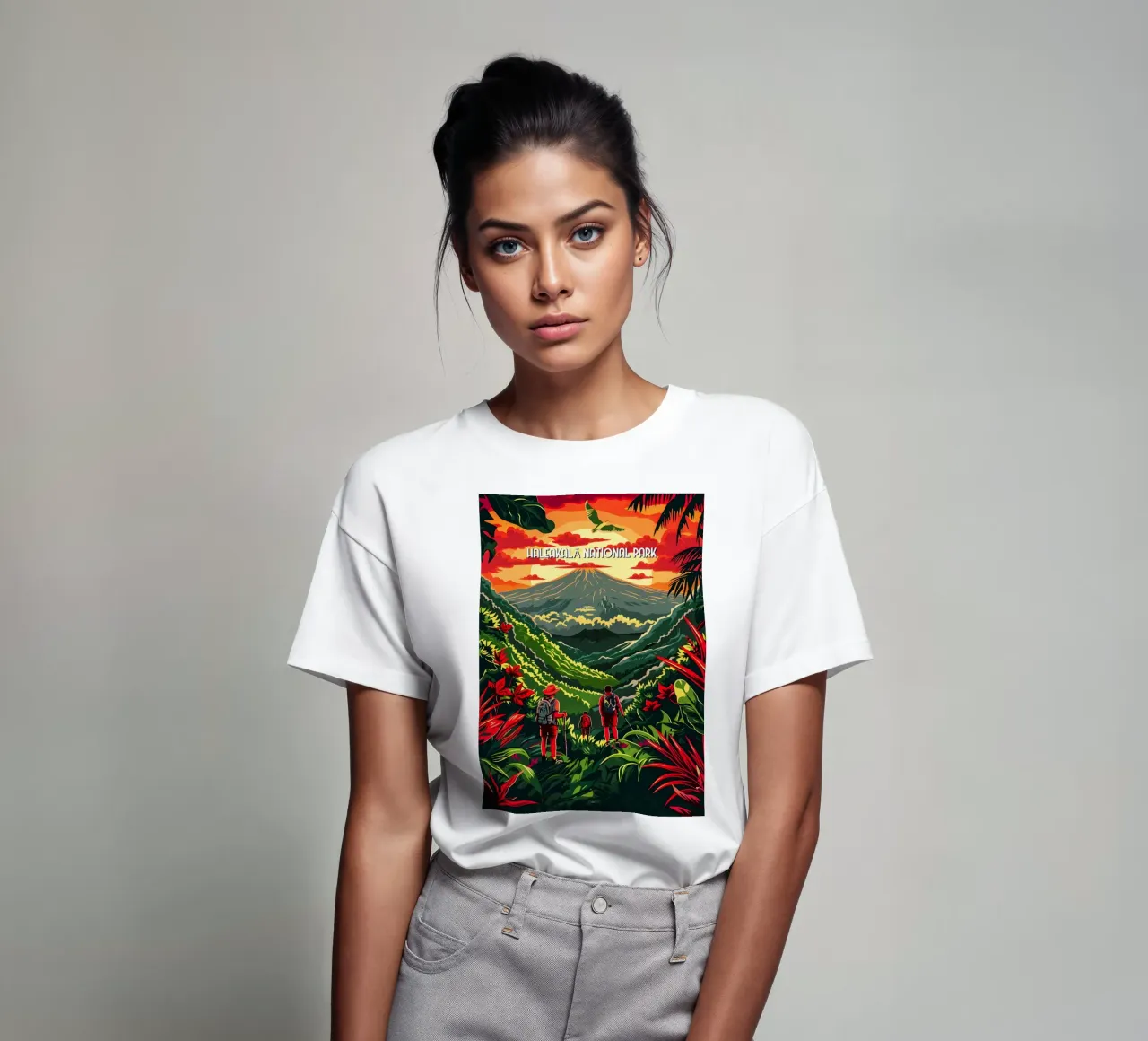 Haleakalā National Park t-shirt da Travelstudio