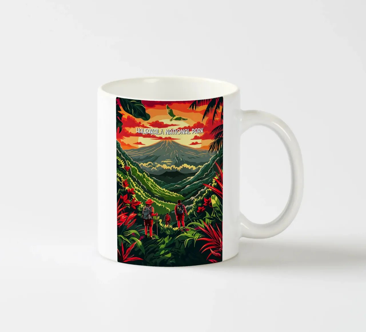 Haleakalā National Park tazza in ceramica da Travelstudio